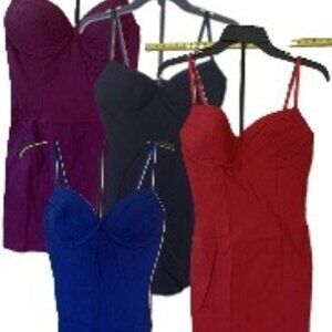Qty. 4 -  BODY CENTRAL bodycon mini dresses